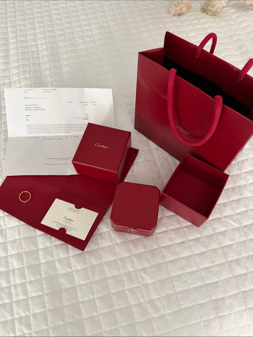 Cartier Love Ring Yellow Gold